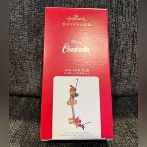 NIB Hallmark Keepsake Ornament: Disney’s Cinderella Jaq & Gus!